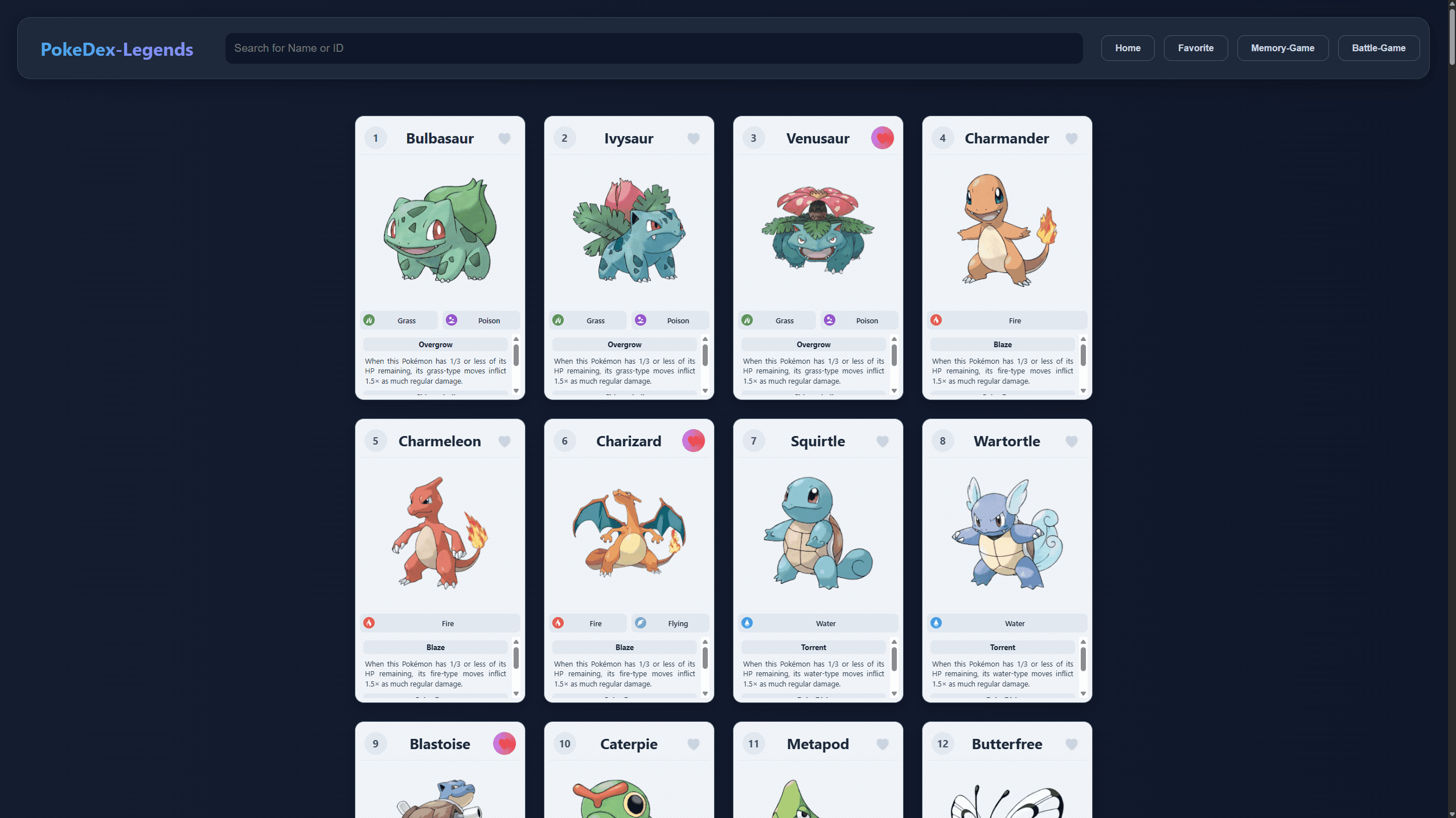 PokeDex Legends - Bild 1