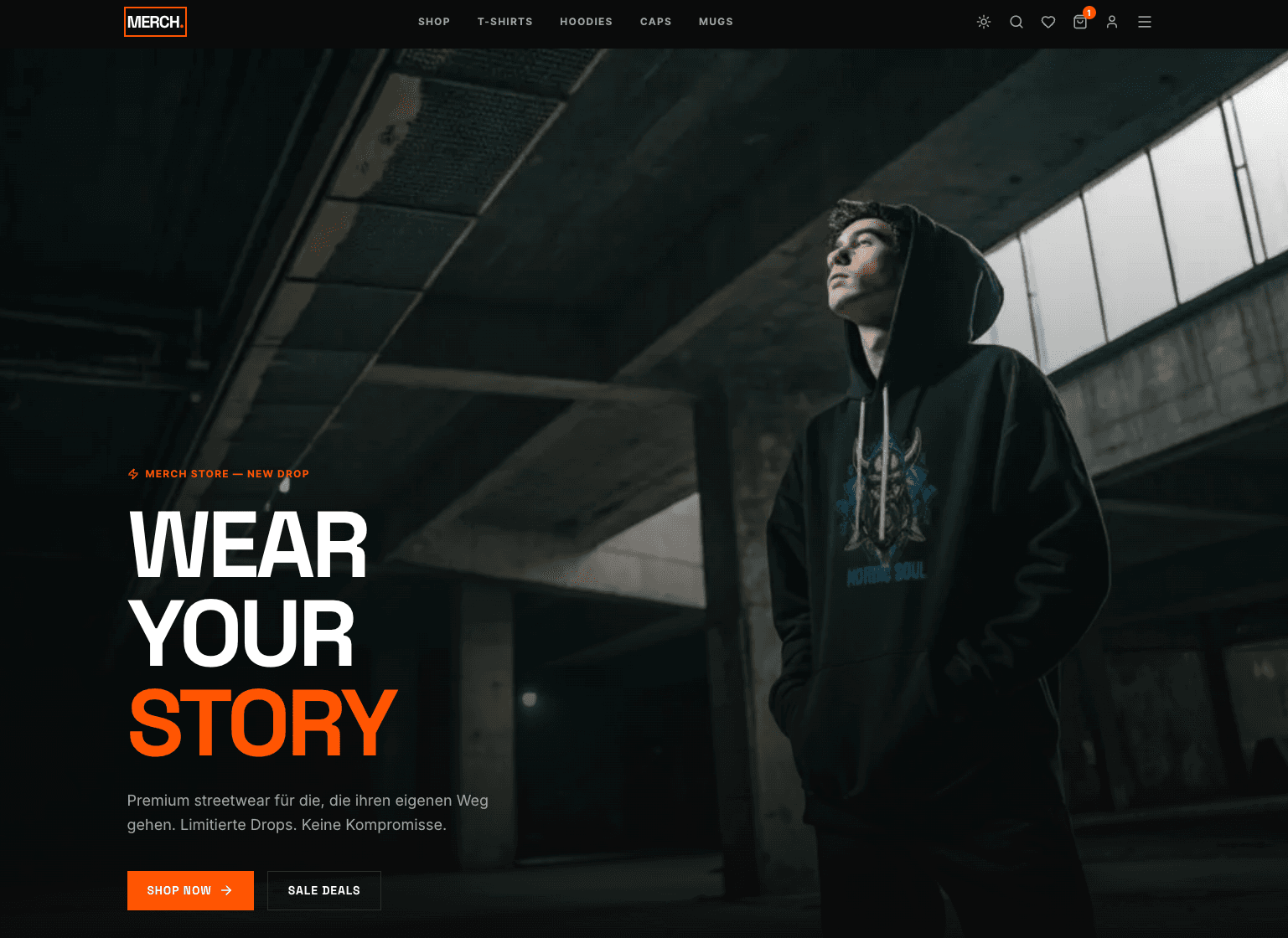Merch Store Template - Bild 1